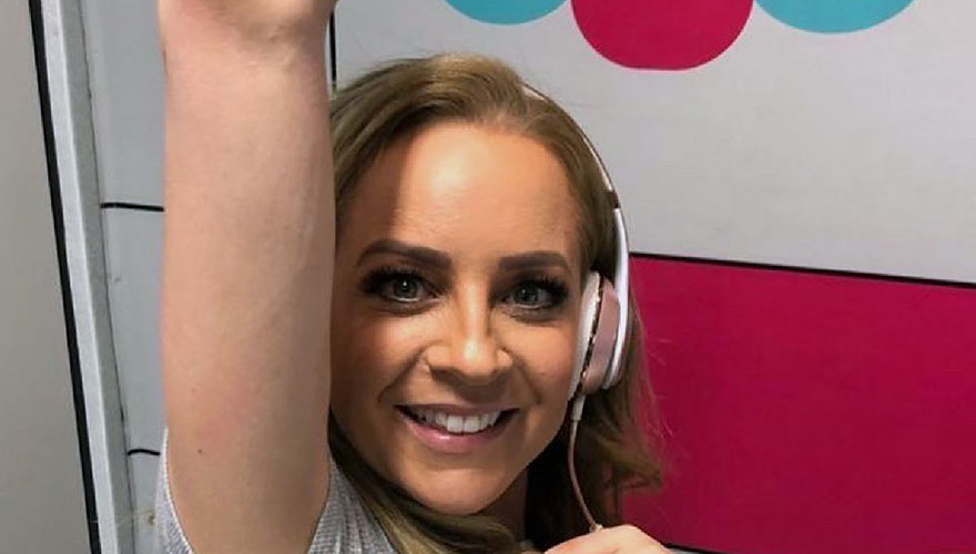 Carrie Bickmore reveals the less glamorous side of showbiz - WYZA